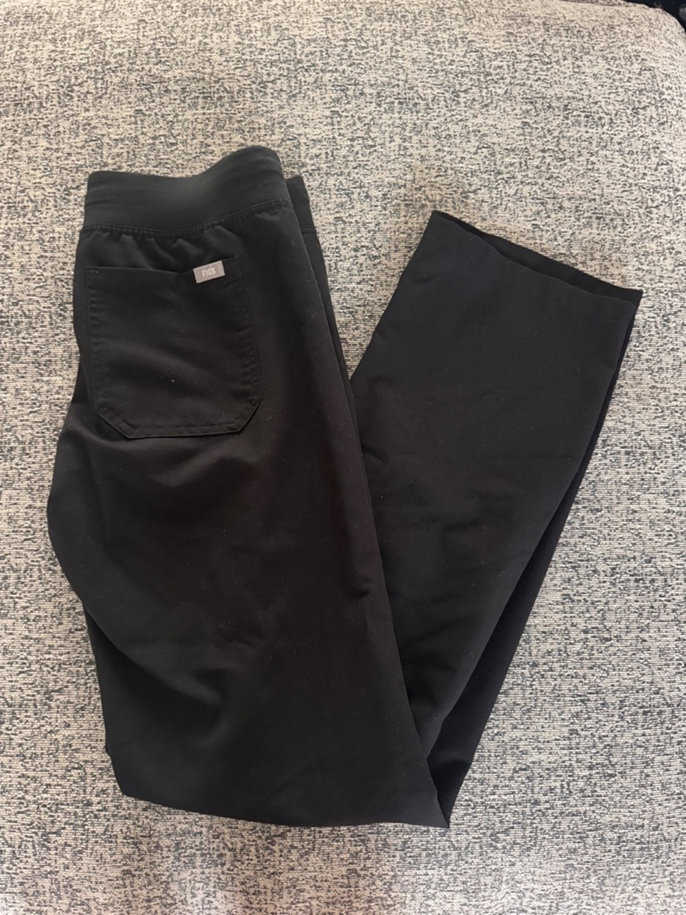 Figs Black Scrub Pants